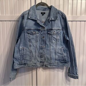 Express Light Blue Jean Jacket